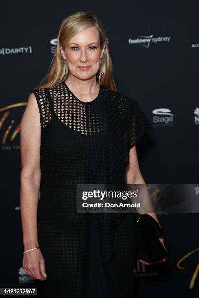 Melissa Doyle attends opening night of "Tina - The Tina Turner Musical" at Theatre Royal Sydney on May 18, 2023 in Sydney, Australia.