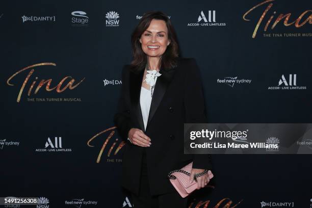 Lisa Wilkinson attends opening night of "Tina - The Tina Turner Musical" at Theatre Royal Sydney on May 18, 2023 in Sydney, Australia.