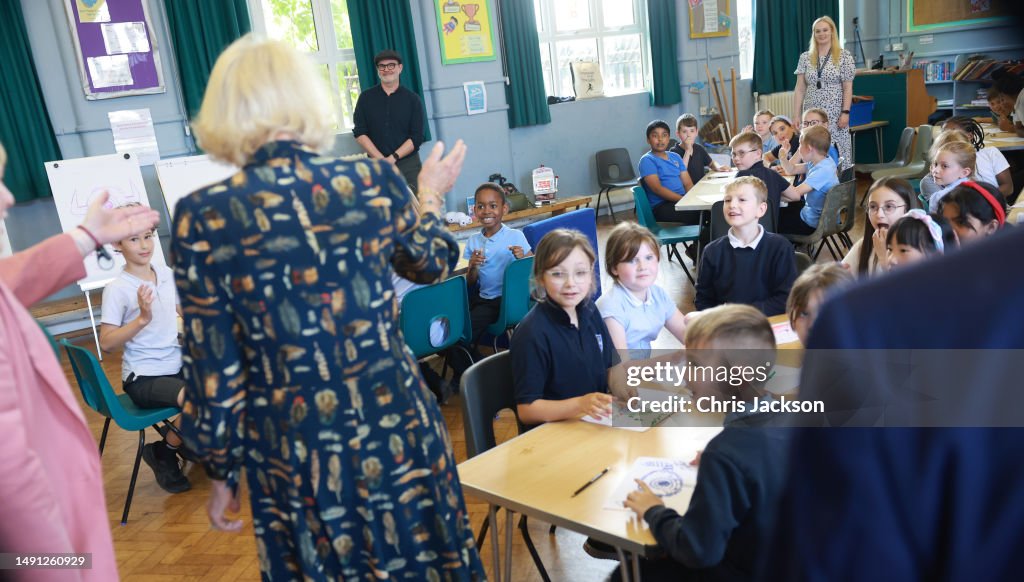 Queen Camilla Launches "Coronation Libraries" Initiative
