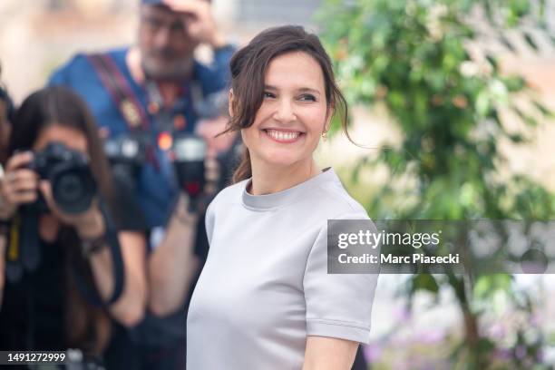 Virginie Ledoyen attends the "Le Retour" photocall during the 76th Cannes Film Festival