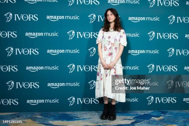 Matilda Mann attends The Ivors 2023 at Grovesnor House on May 18, 2023 in London, England.