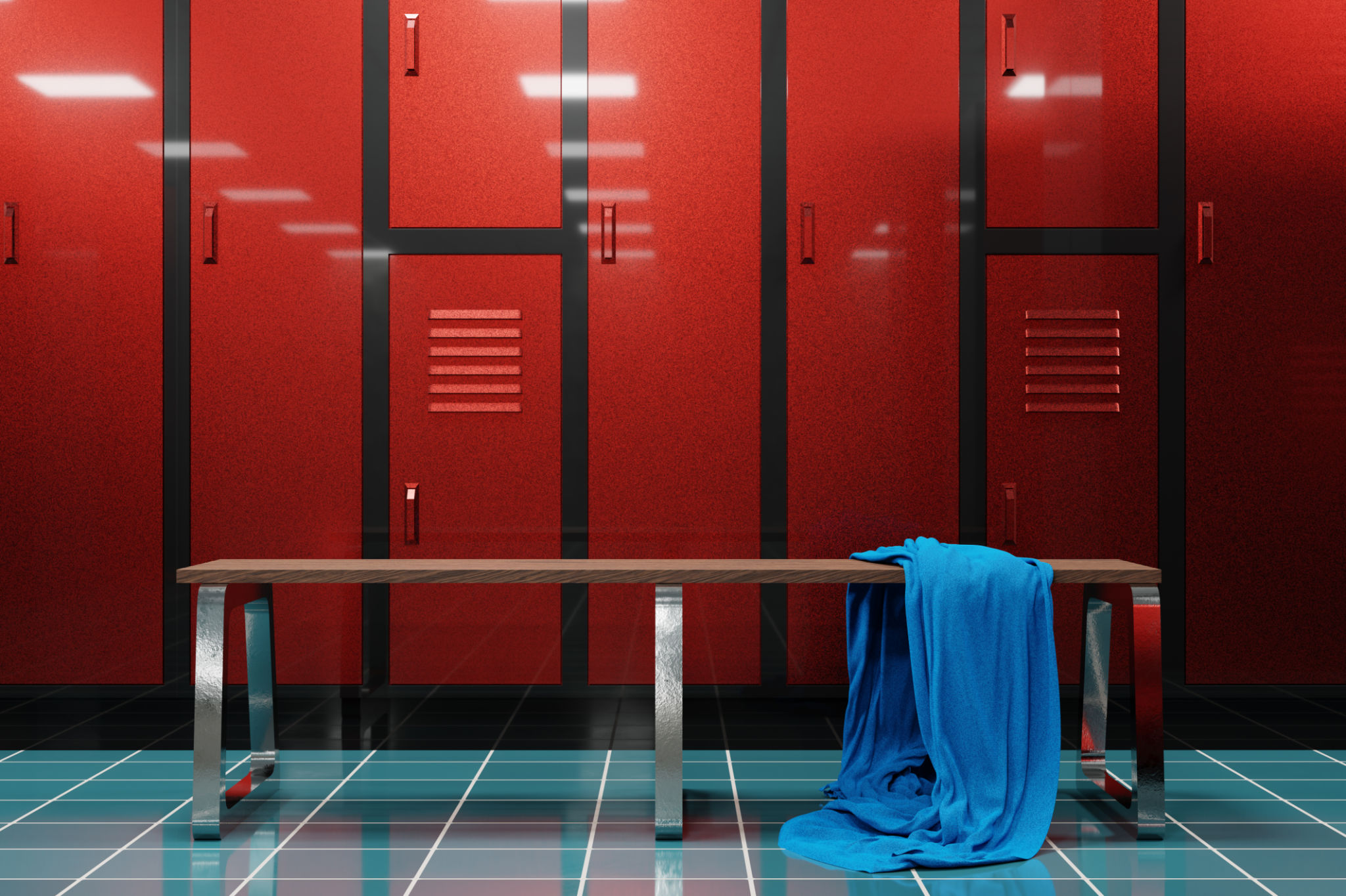 gym locker room