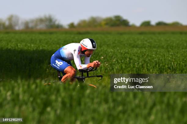 Peter Sagan of Slovakia and Team TotalEnergies sprints during the 67th 4 Jours de Dunkerque - Grand Prix des Hauts de France 2023, Stage 3 a 15.9km...