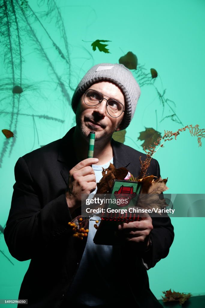 Portrait of actor Steve Burns of Blues Clues photographed by George