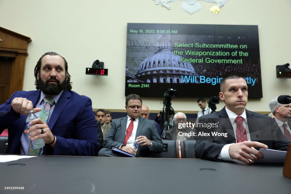 House Judiciary Subcommittee On The Weaponization Of The Federal Government Holds A Hearing