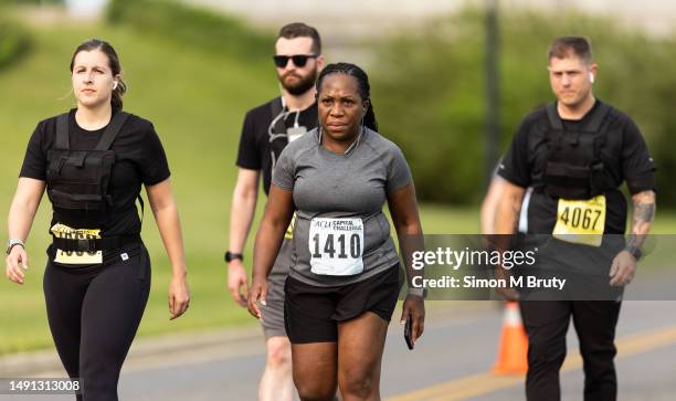 Supreme Court Associate Justice Ketanji Brown Jackson running in the ACLI Capital Challenge road race on May 17th 2023 in Anacostia Park, Washington,...