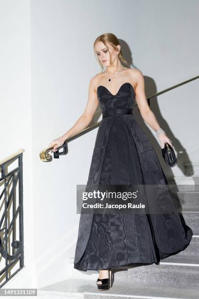 Abigail Cowen is seen at Hotel Martinez during the 76th Cannes film festival on May 18, 2023 in Cannes, France.