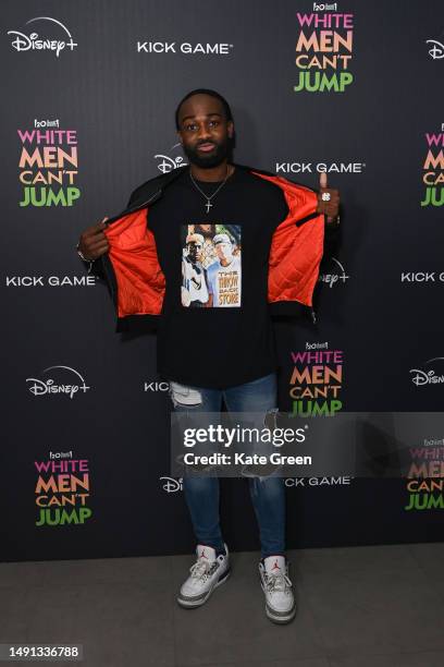 Jaydee Dyer attends the Special Screening Event of 20th Century Studios movie event "White Men Can't Jump" at Kick Game Covent Garden and Soho Hotel...