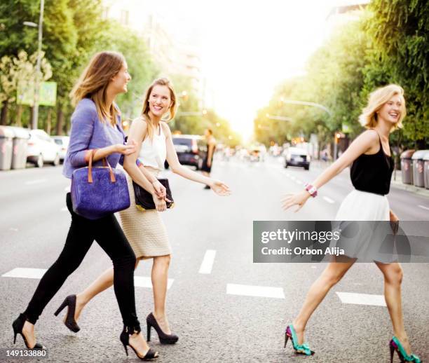 friends - three ways stock pictures, royalty-free photos & images