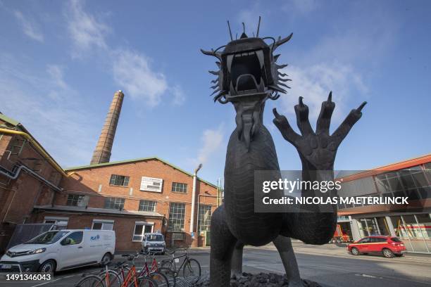 Illustration picture shows a visit to Aurubis on the second day of a diplomatic mission of the Flemish government and the city of Antwerp, to Hamburg...