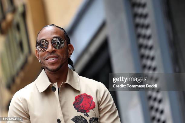 Ludacris attends a ceremony honoring him with a star on the Hollywood Walk of Fame on May 18, 2023 in Hollywood, California.