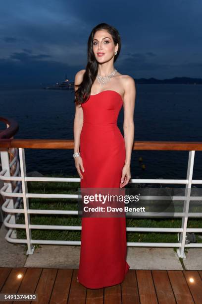 Razane Jammal attends the Red Sea International Film Festival's 'Women's Stories Gala' in partnership with Vanity Fair Europe at the Hotel du...