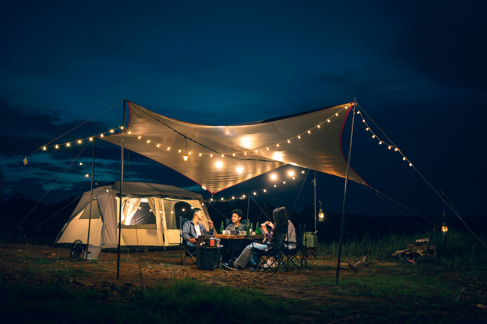campsite lighting