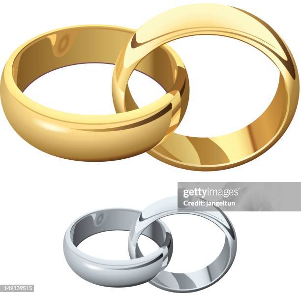 wedding rings - 結婚戒指 幅插畫檔、美工圖案、卡通及圖標