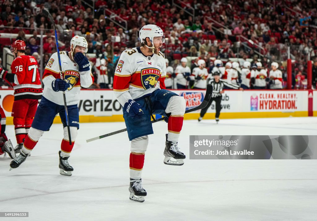 Florida Panthers v Carolina Hurricanes - Game One