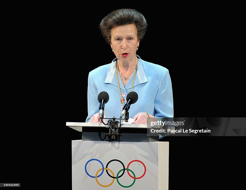 Princess Anne At IOC Session