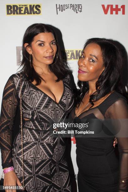 December 10: Afton Williamson at the Launch event for The Breaks, an American drama television series created by Dan Charnas and Seith Mann on...