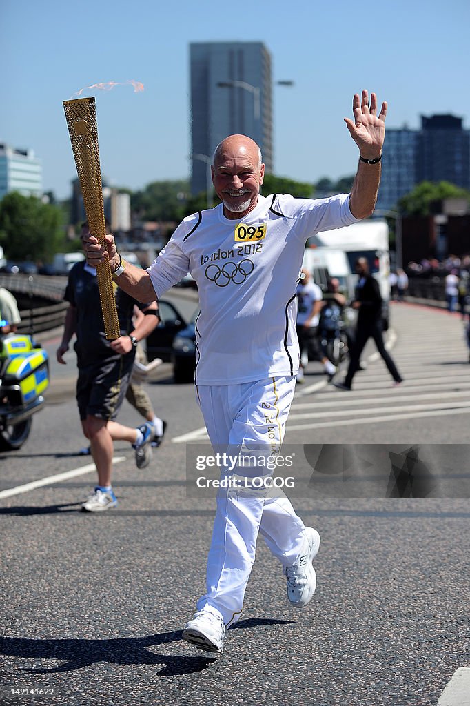 Day 66 - The Olympic Torch Continues Its Journey Around The UK