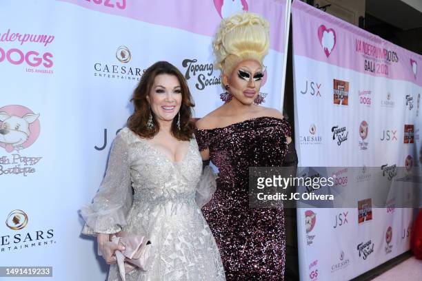 Lisa Vanderpump and Trixie Mattel attend the 5th Annual Vanderpump Dog Foundation Gala at The Maybourne Beverly Hills on May 18, 2023 in Beverly...