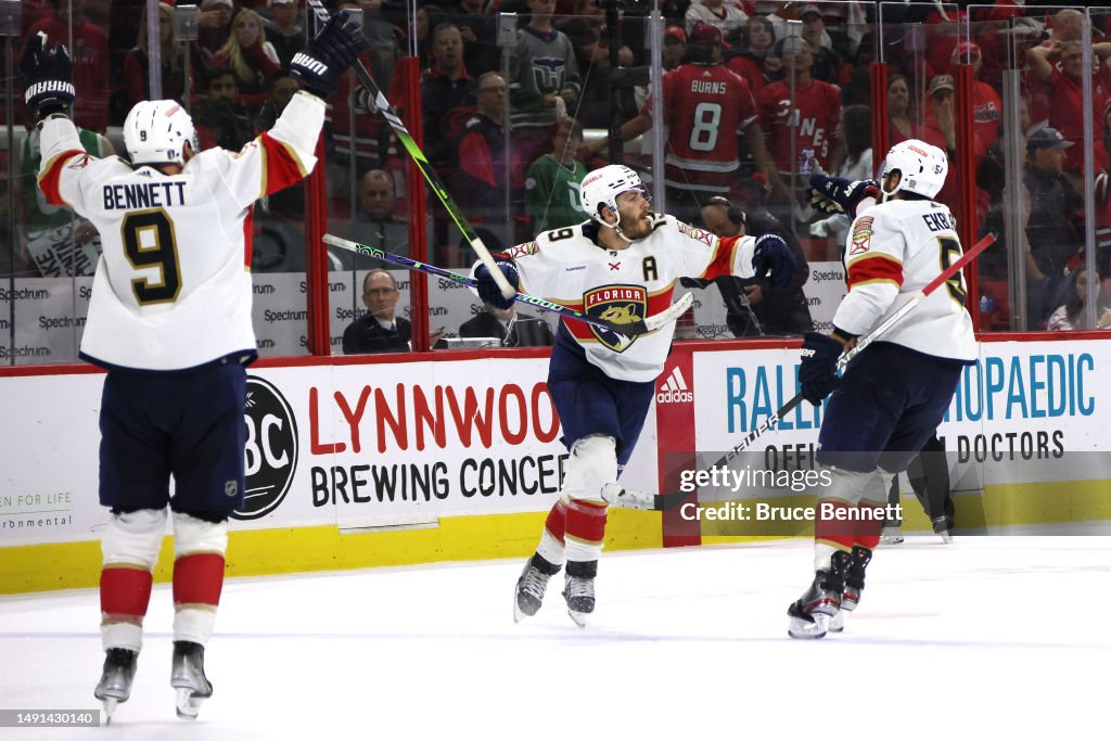 Florida Panthers v Carolina Hurricanes - Game One