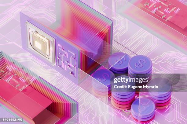 cbdc - central bank digital currency technology. - web3 stock pictures, royalty-free photos & images