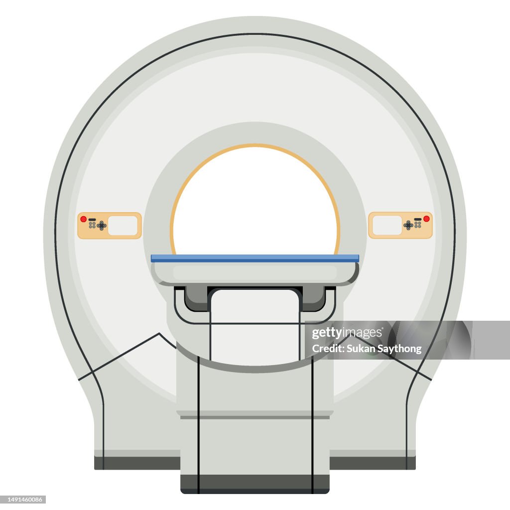 Internal Mri Components Mri Machine Highintensity Magnetic Resonance Imaging To Produce ...
