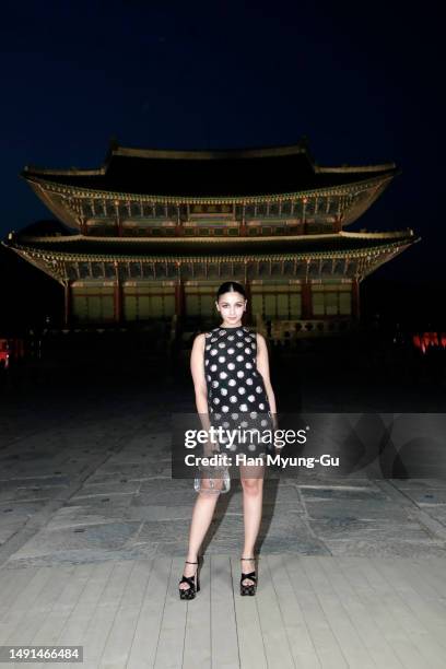 Alia Bhatt attends the Gucci Seoul Cruise 2024 fashion show at Gyeongbokgung Palace on May 16, 2023 in Seoul, South Korea.