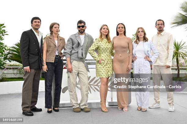 Guillaume Laurin, Lubna Playoust, Pierre-Yves Cardinal, Magalie Lépine Blondeau, Director Monia Chokri, Nancy Grant and Francis-William Rhéaume...