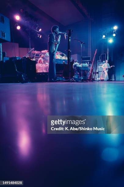 The Billy Cobham and George Duke group on stage, Newport Jazz Festival at Carnegie Hall, New York City, United States, 3 July 1976