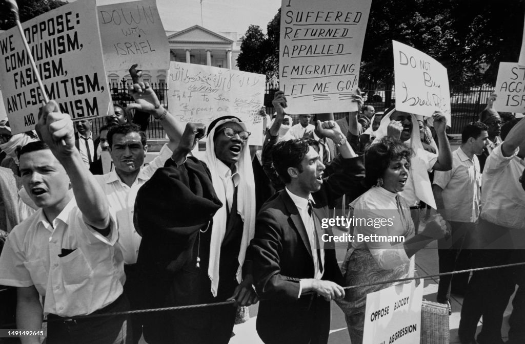 Anti-Israel Protestors In Washington