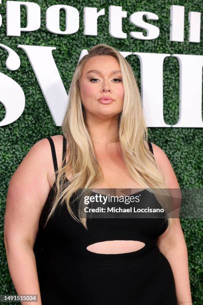 Hunter McGrady attends the 2023 Sports Illustrated Swimsuit Issue Launch at Hard Rock Hotel New York on May 18, 2023 in New York City.