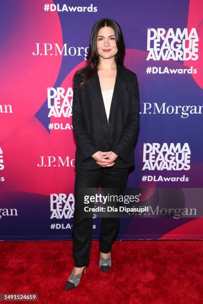Phillipa Soo attends the 89th Annual Drama League Awards at The Ziegfeld Ballroom on May 19, 2023 in New York City.
