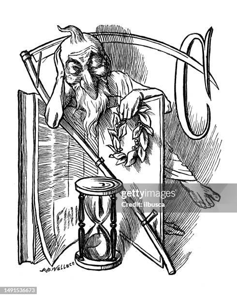 british satire caricature comic cartoon illustration - letter c stock illustrations