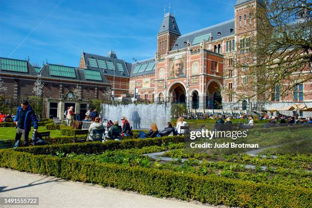 rijksmuseum amsterdam - rijksmuseum stock pictures, royalty-free photos & images