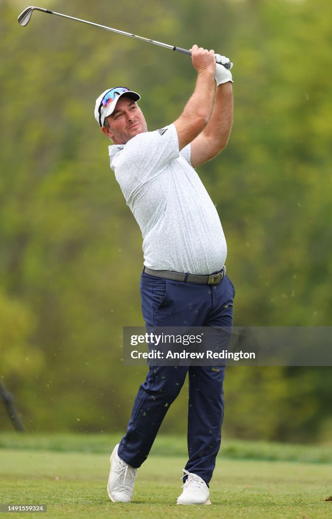 Ryan Fox Of New Zealand Plays His Shot From The 15th Tee During The ryan-fox-of-new-zealand-plays-his-shot-from-the-15th-tee-during-the