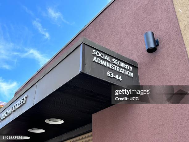 Social Security office, Queens, New York.