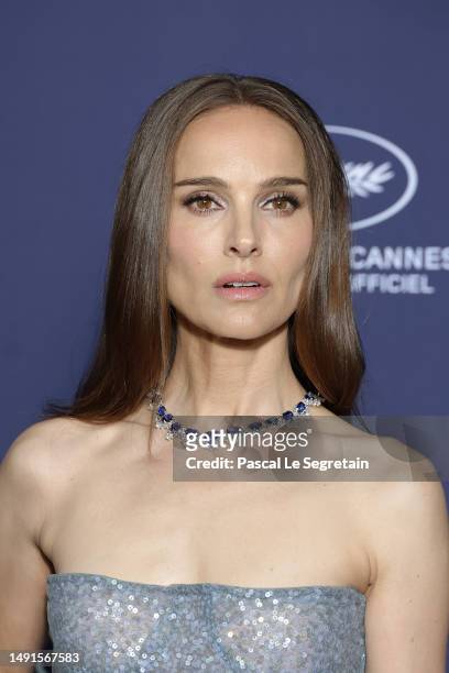 Natalie Portman attends the Chopard Trophy during the 76th annual Cannes film festival at Carlton Beach on May 19, 2023 in Cannes, France.