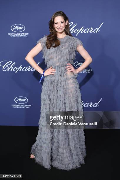 Lio Tipton attends the Chopard Trophy during the 76th annual Cannes film festival at Carlton Beach on May 19, 2023 in Cannes, France.