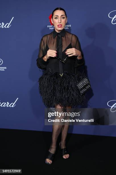 Rossy de Palma attends the Chopard Trophy during the 76th annual Cannes film festival at Carlton Beach on May 19, 2023 in Cannes, France.