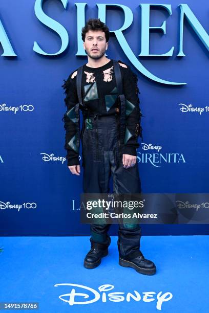 Blas Canto attends the premiere of "La Sirenita" by Disney at Cine Callao on May 19, 2023 in Madrid, Spain.