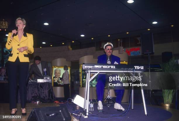 March 12: Toni Tennille and Daryl Dragon of Captain & Tennille on March 12th, 1997 in New Orleans.