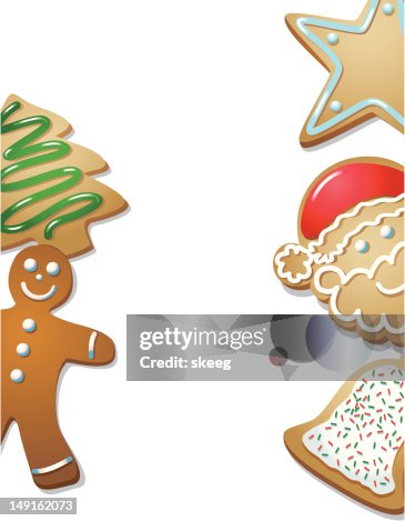 Christmas Cookie Frame Christmas Cookie Frame