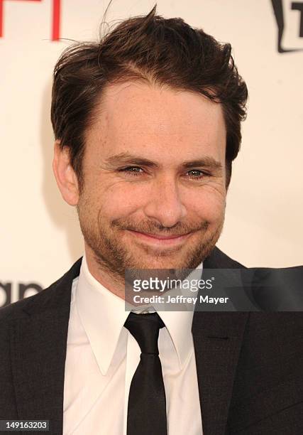 Charlie Day arrives at the 40th AFI Life Achievement Award honoring Shirley MacLaine at Sony Pictures Studios on June 7, 2012 in Los Angeles,...