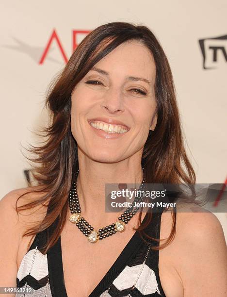 Cecilia Peck arrives at the 40th AFI Life Achievement Award honoring Shirley MacLaine at Sony Pictures Studios on June 7, 2012 in Los Angeles,...