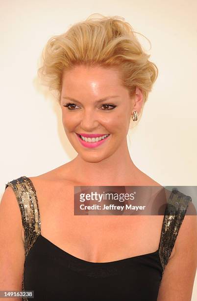 Katherine Heigl arrives at the 40th AFI Life Achievement Award honoring Shirley MacLaine at Sony Pictures Studios on June 7, 2012 in Los Angeles,...