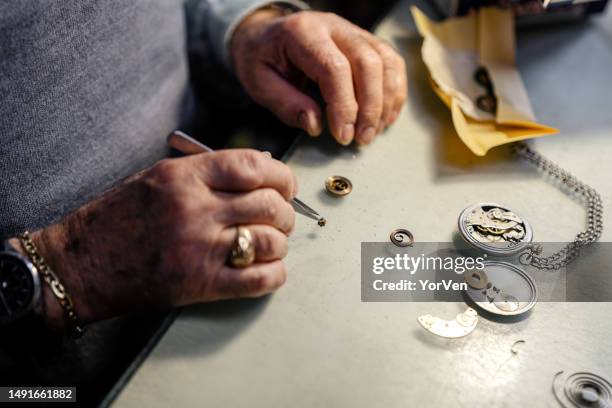 Man Fixing Clock 93 Old Man Fixing Clock Stock Photos, High-Res Pictures, and Images ...