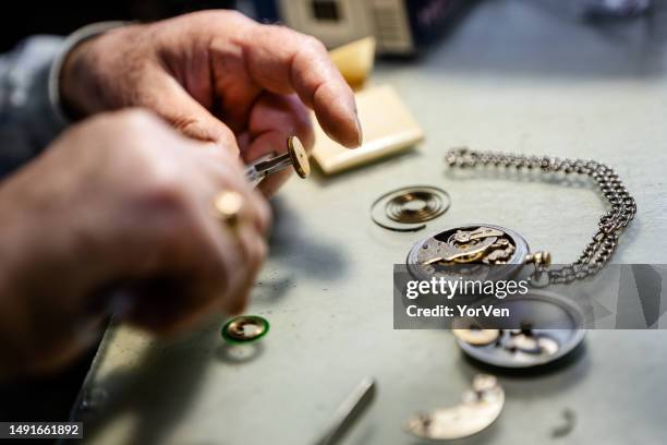 Man Fixing Clock 93 Old Man Fixing Clock Stock Photos, High-Res Pictures, and Images ...