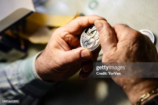 Man Fixing Clock 93 Old Man Fixing Clock Stock Photos, High-Res Pictures, and Images ...