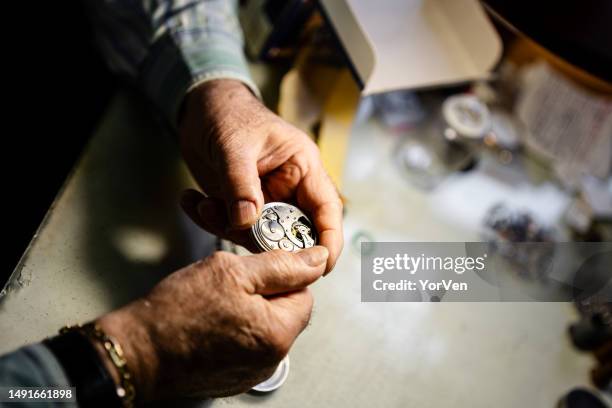 Man Fixing Clock 93 Old Man Fixing Clock Stock Photos, High-Res Pictures, and Images ...