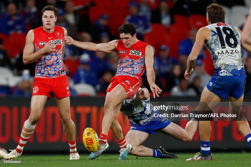 AFL Rd 10 - North Melbourne v Sydney